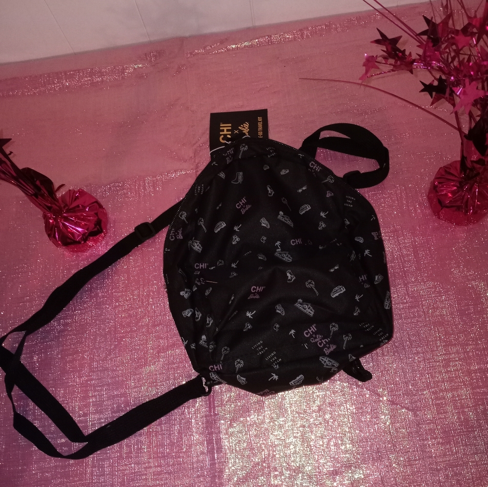 CHI small Barbie backpack limited edition on the go travel kit BACKPACK ONLY